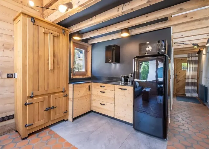 Lejlighed Racar Pour 4 Personnes, Centre Et Vue Sur La Montagne Chamonix