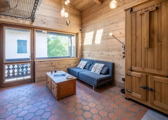 Racar Pour 4 Personnes, Centre Et Vue Sur La Montagne Chamonix